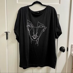 𝐀𝐛𝐬𝐭𝐫𝐚𝐜𝐭 𝐅𝐚𝐜𝐞 𝐓-𝐒𝐡𝐢𝐫𝐭